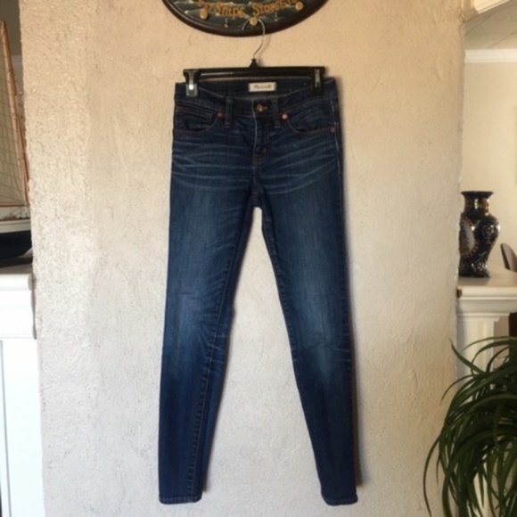 Madewell Skinny Skinny Riverdale Wash Jeans Sz 25 - Picture 3 of 7